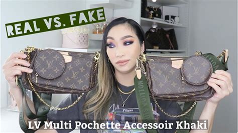 REAL vs. REP Louis Vuitton Multi Pochette Accessoires 